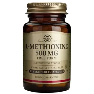 Solgar L-methionine 500mg 30c