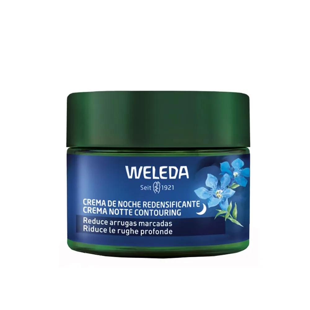 Weleda Contouring Crema Notte Ridensificante Viso con Blu Genziana e Stella Alpina 40 ml