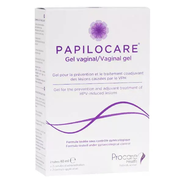 Procare Health Papilocare Vaginal Gel 2 x 40ml