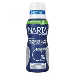 Narta Homme Magnésium Protect 48h Déodorant Hypoallergénique 100ml