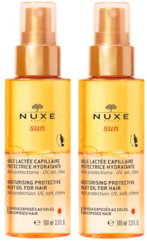 Nuxe Sun Beschermende Hydraterende Haarolie-Melk 2x100 ml