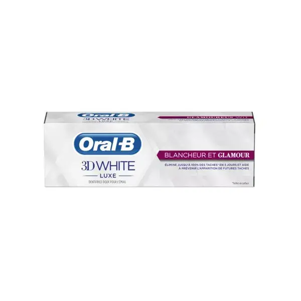 Oral B Dentífrico 3D White Luxe Blanqueador & Glamour 75ml