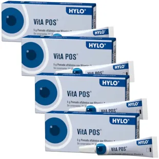 Brill Pharma Vitapos Ophthalmic Ointment 4x5 gr