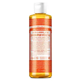 Dr Bronner's Savon Pur Végétal Arbre à Thé - 18 en 1 - 240ml