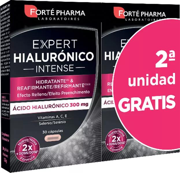 Forte Pharma Expert Hialuronico Intense 2x30 Cápsulas (2ª Ud Gratis) -  Farmacia Online Barata Liceo. Envíos 24/48 Horas.