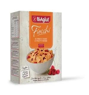 Biaglut Fiocchi di Riso Mais e Frutti Rossi 300 g