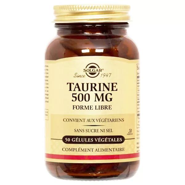 Solgar Taurina 500mg 50 capsule vegetali