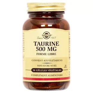 Solgar Taurina 500mg 50 capsule vegetali