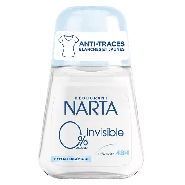 Narta Invisible 0% Deodorante Roll-On 48h 50ml