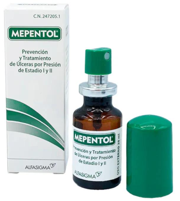 Solution de mépentol 20 ml