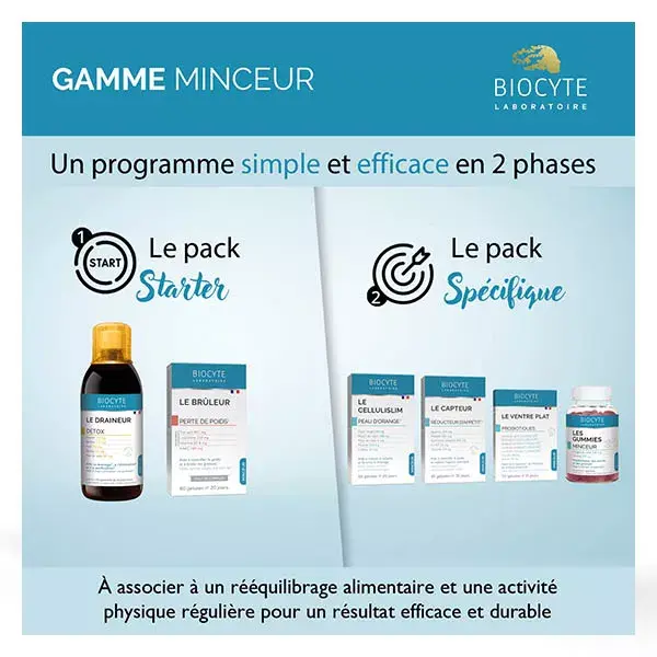 Biocyte Le Cellulislim Minceur Peau d'Orange Drainage 60 gélules