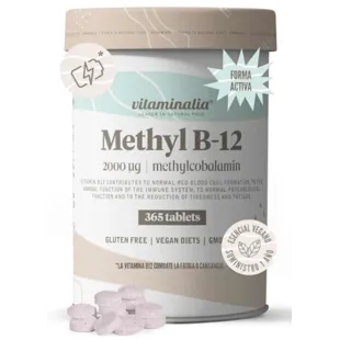 Vitaminalia Vitamin B12 (Methylcobalamin) 2000Mcg - 365 Tabs