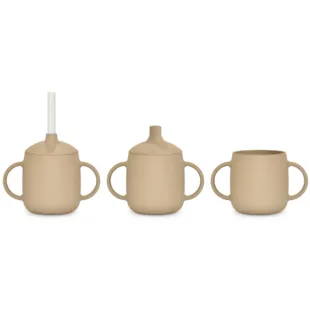 Suavinex Colour Essence 3-in-1 Silicone Learning Cup Beige +6m