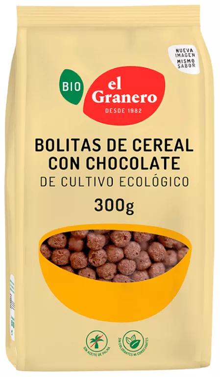 El Granero Integral Bolitas de Cereales con Chocolate Bio 300 gr
