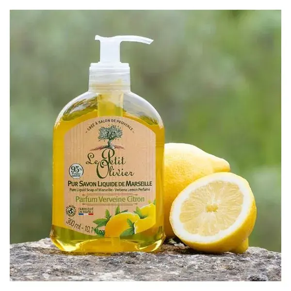 Le Petit Olivier Marseille Liquid Soap Lemon Verbena Scent 300ml