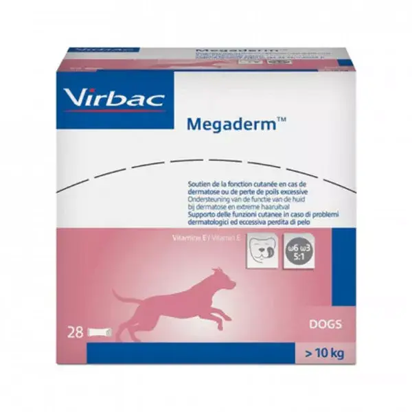 Virbac Megaderm Dog +10kg 28 bags