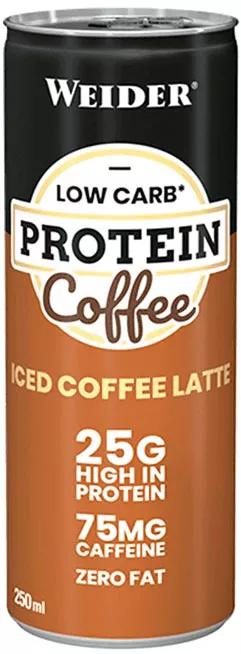 Weider Batido Low Carb Protein Shake Sabor Café Late Helado 250ml