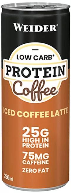Low Carb Protein Shake Weider Ice Cream Late Coffee Geschmack 250 ml
