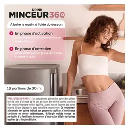 EAFIT Minceur 360 Drink - Draineur & Brûleur  - 500 ml - Goüt Ananas