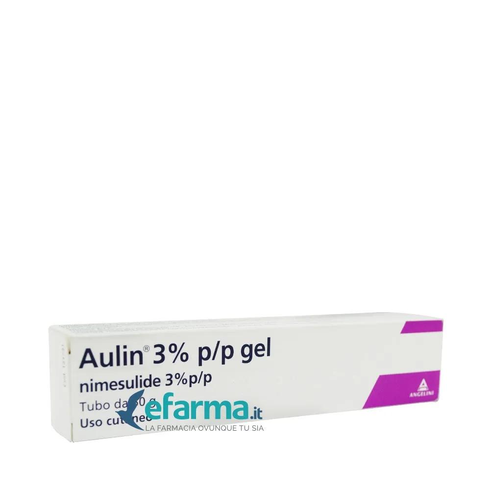 Aulin 3% p/p Nimesulide Gel Antinfiammatorio 50 g