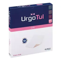 Urgo Médical Urgotul Lite Pansement Hydrocellulaire Non-Adhésif 13 x 12cm 10 unités