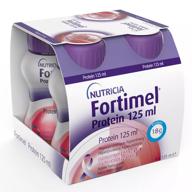Nutricia Fortimel Proteína Sabor de Bagas Vermelhas 4 x 125 ml