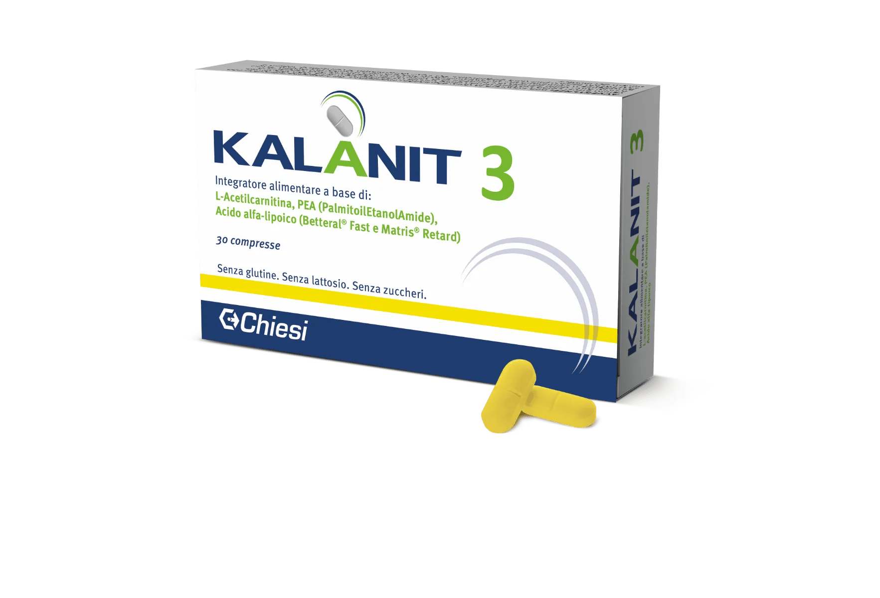 Kalanit 3 Integratore Per Il Sistema Nervoso e Affaticamento 30 Compresse