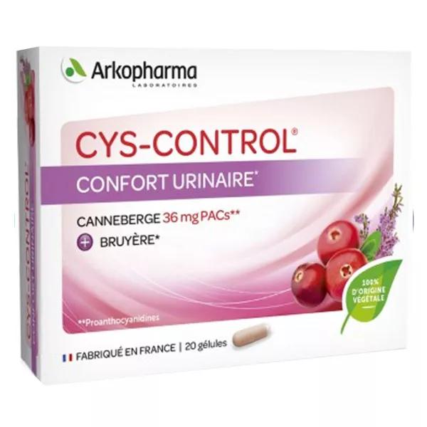 Arkopharma Cys-Control Confort Urinaire Arándano Rojo 20 Cápsulas