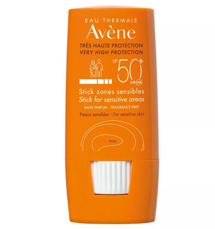 Avene Solar Stick 50+ Empfindliche Bereiche 10g