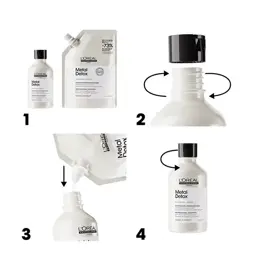 L'Oréal Professionnel Série Expert Shampoing Metal Detox Recharge 500ml