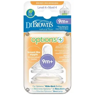 Dr Brown's Tetina Boca Ancha Options+ Nivel 4