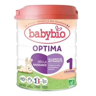 Babybio Optima Latte 1er âge 0-6 mesi 800g