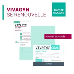 Densmore VIVAGYN ORALE - Pro biotique - Restaure l'équilibre Vaginal -1 mois