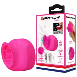 Pretty Love Estelle Powerful Licking Tongue Stimulator 12 Functions