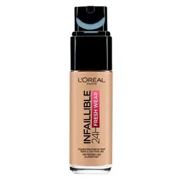 L'Oréal Paris Infaillible 24h Fresh Wear Fond de Teint Fluide N°140 Beige Doré 30ml