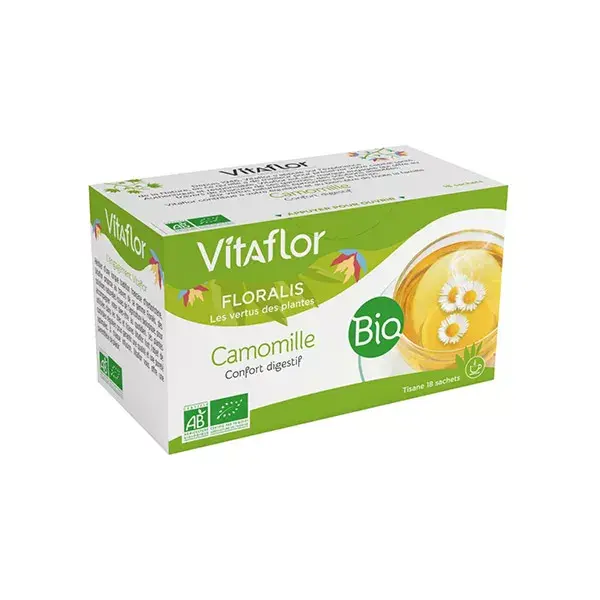 Vitaflor organic Chamomile herbal tea 18 bags