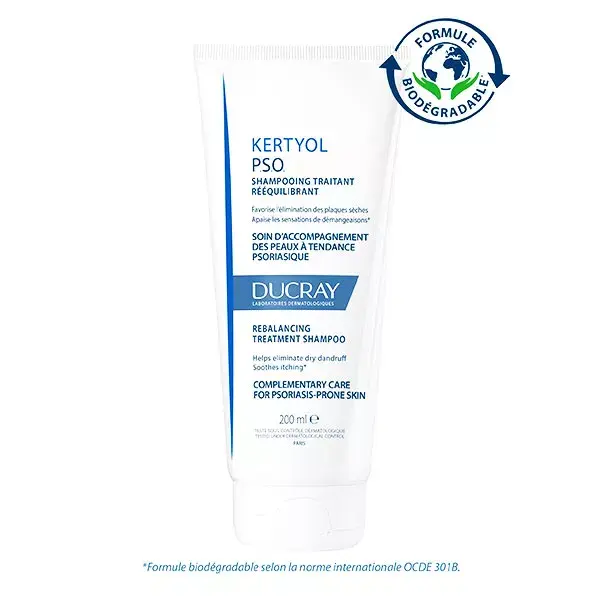 Ducray Kertyol P.S.O Shampoo Trattamento Riequilibrante 200ml