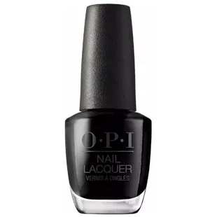 OPI Nail Lacquer Lady em esmalte preto
