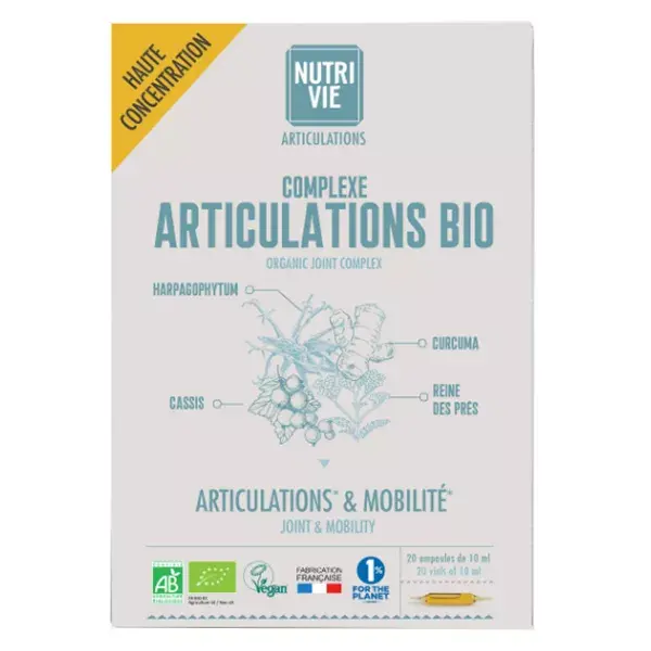 Nutrivie Complesso Articolazione Bio Integratore Alimentare 20 fialette