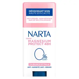 Narta Déodorant Femme Stick Magnésium Protect 0% Tolérance Optimale 40ml