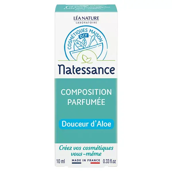 Natessance DIY Composition Parfumée Douceur d'Aloe Bio 10ml