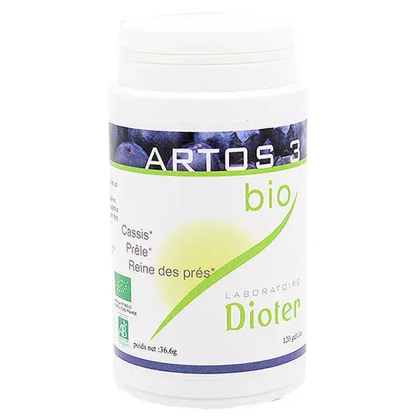 Dioter Phytothérapie Artos 3 Bio 120 gélules