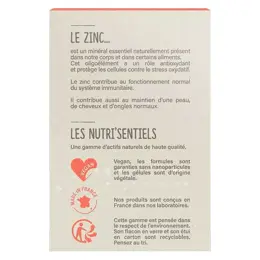 Nutrisanté Les Nutri'Sentiels Zinc 30 gélules