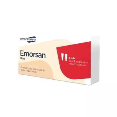 Depofarma Emorsan Rag Gel Trattamento Coadiuvante per Ragadi Anali 30 + 30 ml