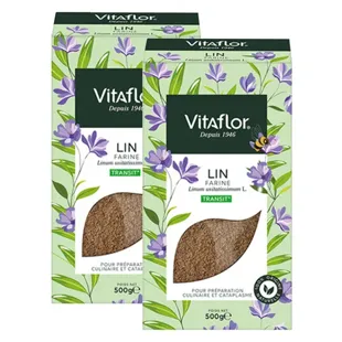 Vitaflor Infusion Farina di Lino 500g Confezione da 2