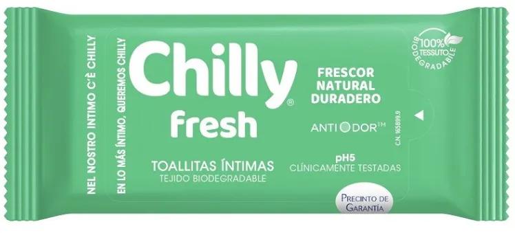 Chilly Lingettes Intimes Formule Fraîche