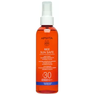 Apivita Suncare body Solar oil SPF30 150 ml (New)