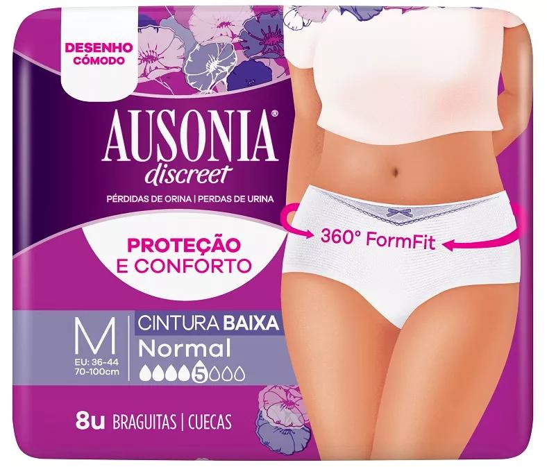 Ausonia Discreet Pants Normal Cintura Baja Tm 8 Unidades