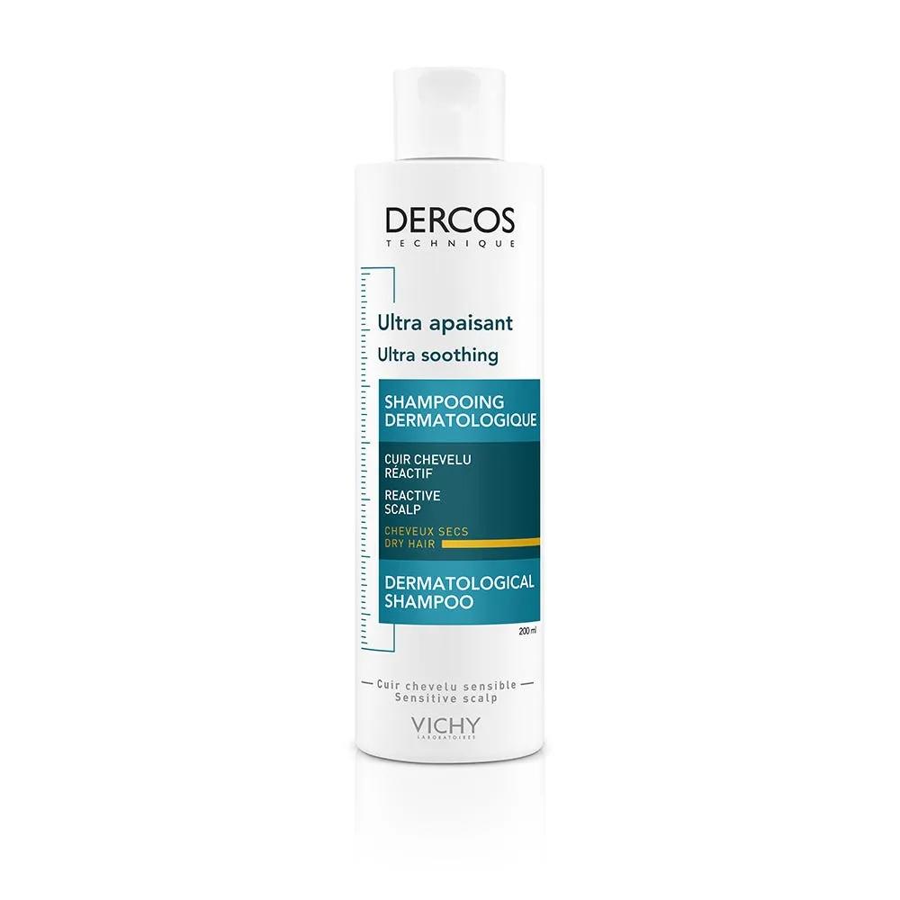 Vichy Dercos Shampoo Ultra-Lenitivo Cuoio Capelluto Reattivo Capelli Secchi 200ml