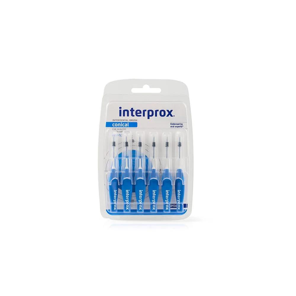 Interprox Conical 6 Scovolini Conici Blu